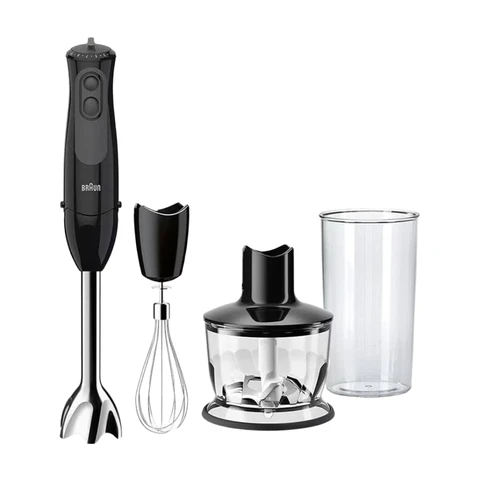 Braun MQ 3135 BK Stabmixer, 900 W, 750 W, schwarz [Energieeffizienzklasse A]