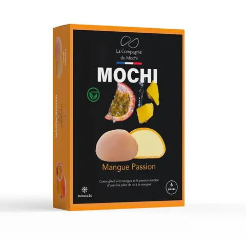 LA COMPAGNIE DU MOCHI Mochi Glacé Mangue Passion x6 198g