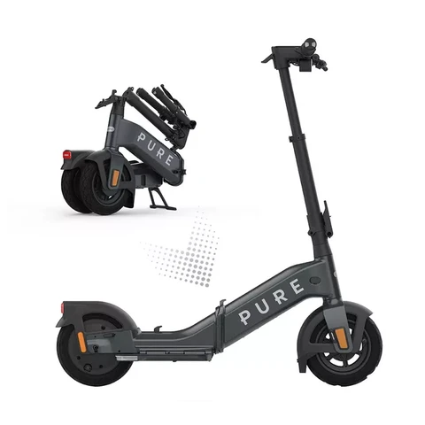 Pure Electric Scooter Advance Flex Folding Mercury Grey