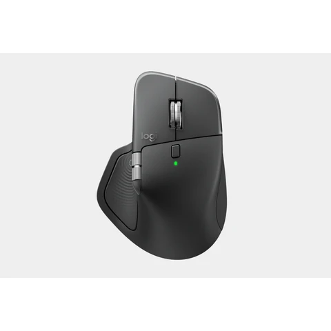logitech MX Master 4 voor zakelijk gebruik, draadloze muis, 8K DPI, Logi Bolt-ontvanger, Bluetooth, opladen via USB-C, grafiet