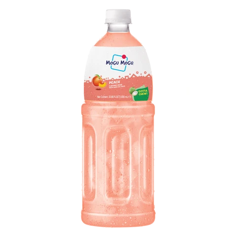 Mogu Mogu Lychee Drink with Nata de Coco 1L