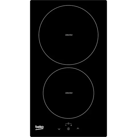 Beko HDMI32400DT inductiekookplaat ingebouwd zwart 30 cm 2 zones