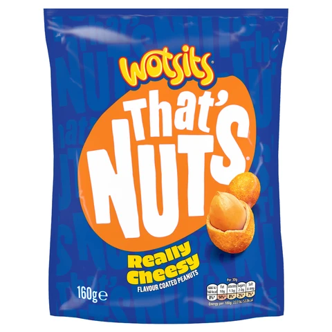 That's Nuts Wotsits Really Cheesy 160g