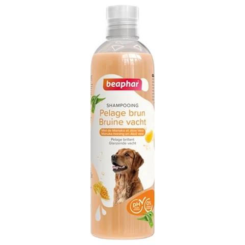Beaphar Shampooing pour chien pelage brun - 250 ml