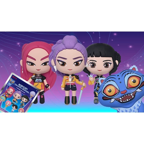  K-Pop Demon Hunters Bag Clips Blind Assortment