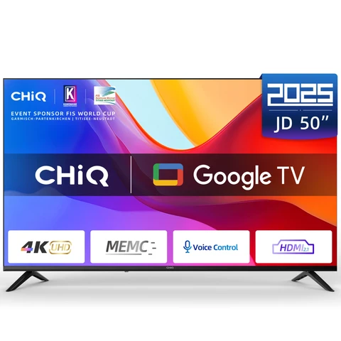 CHiQ U50JD – 50 inch – 4K QLED – 60Hz Smart TV