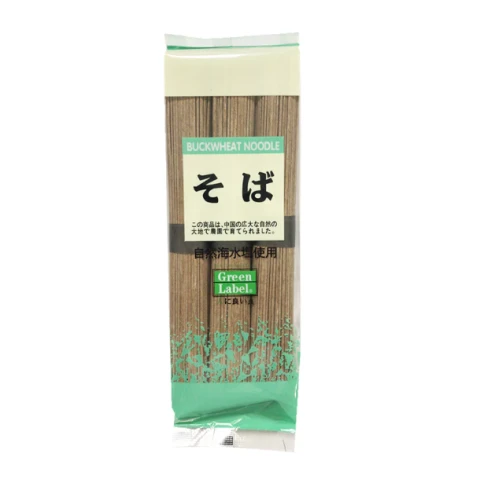 Green Label Dried Buckwheat Soba Noodles 300g 荞麦面