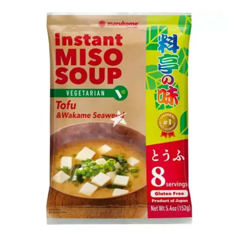 Marukome Instant Miso Soup Tofu Vegetarian (8 Servings) 152g/pcs 米牌料亭即食味噌汤 豆腐素食8人份 152g/个