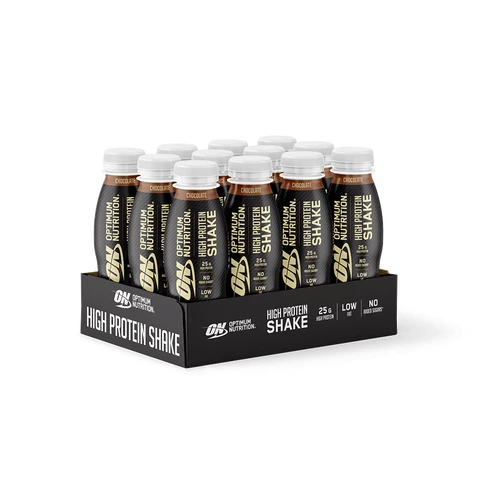 Optimum Protein Shake Chocolate 3960 ml (12 bottles)