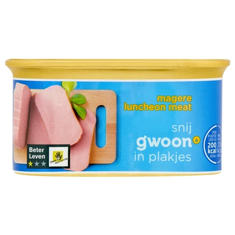g'woon Magere Luncheon Meat 200 g