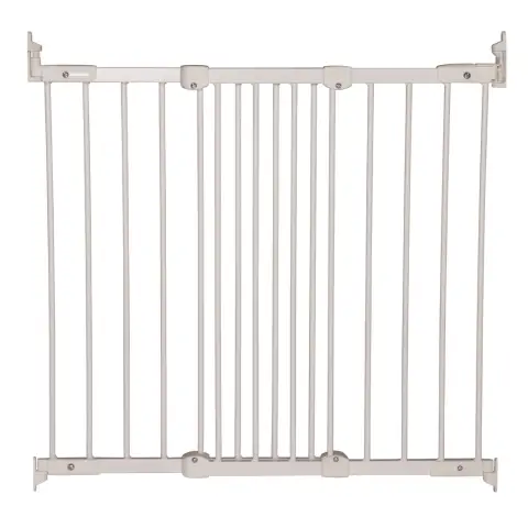BabyDan Ebba Safety Gate White Metal