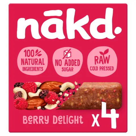 Nakd Berry Delight Multipack - 4 x 35G