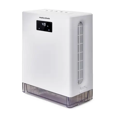 Morphy Richards PureFresh 3L Dehumidifier – White, Compact & Quiet Operation, 822127
