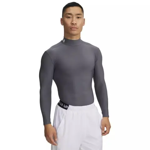 Under Armour HeatGear OG Compression Men's Mock Long Sleeve - Castlerock