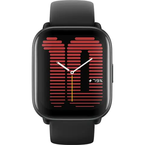 Amazfit Active - smartwatch - 42 mm - middernacht zwart