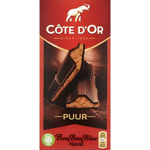 Cote D'or Bonbonbloc Zartbitter 200g