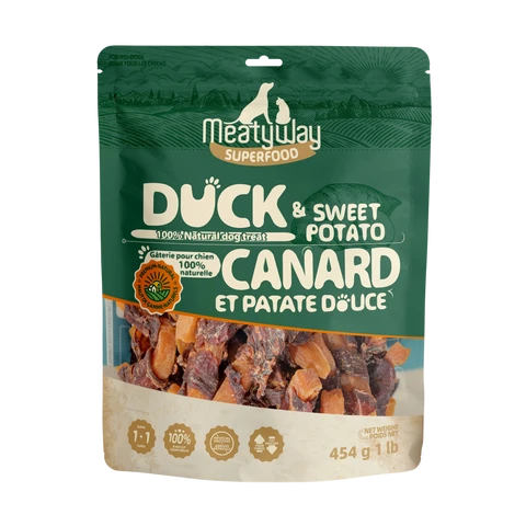 MeatyWay Duck and Sweet Potato 454g