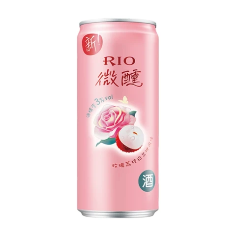 Rio Cocktail Rose Lychee Brandy Flavour 330ml