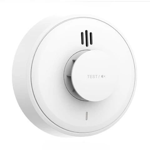 WISUALARM Heat Alarm, 10-Year Sealed Battery, Kitchen Heat Detector, Remote Mute, Large Test Button, Conforms to BS 5446 (Standalone)