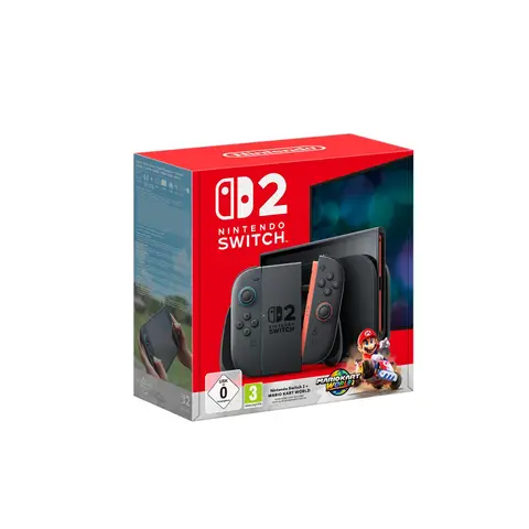 Nintendo Switch 2 + Mario Kart World Schwarz