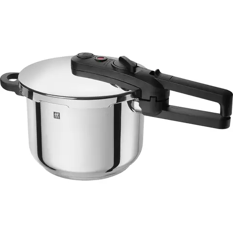 ZWILLING EcoQuick II Schnellkochtopf/Dampfdrucktopf – Durchmesser 22 cm – 4 Liter – Für alle Herdarten, einschließlich Induktion – 18/10 Edelstahl