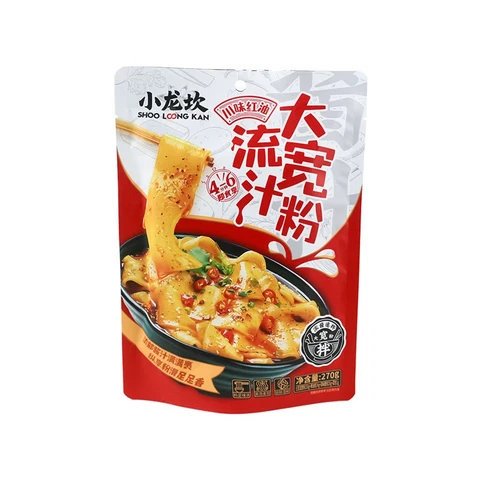 Shoo Loong Kan Liu Juicy Wide Noodles (Sichuan Flavor Red Oil) 270G
