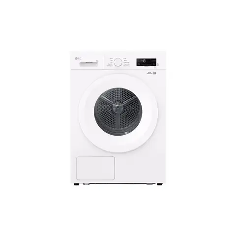LG RH9B13WH Sèche-Linge avec pompe à chaleur, 9 kg, classe énergétique C - Blanc