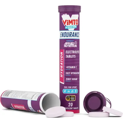 Applied Nutrition NEW : EFFERVESCENT Electrolyte 20 Tablets - Vimto