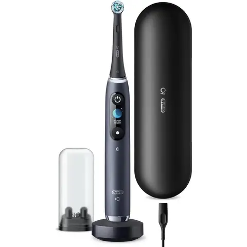 ORAL-B iO Series 9 Zwarte Onyx - Elektrische tandenborstel - Slimme detectie AI Reiniging