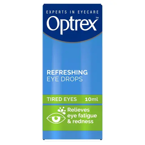 Optrex Tired Eyes Refreshing Eye Care Eye Drops - 10ml