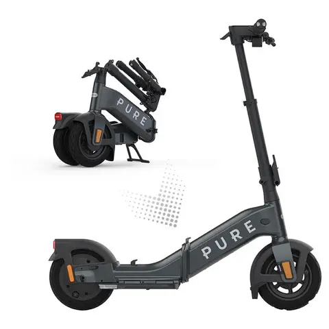 Pure Electric Scooter Advance Flex Folding Mercury Grey