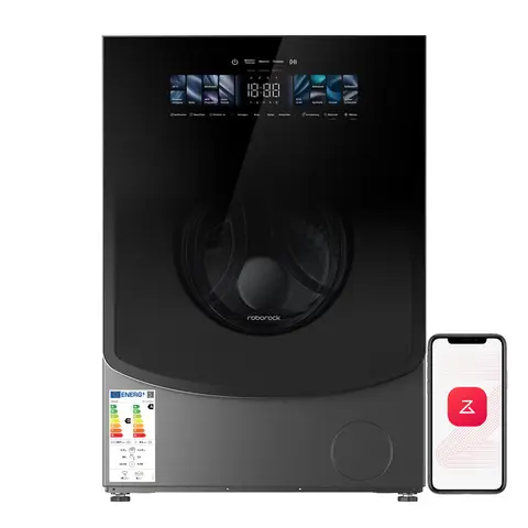 [€1007 with Code K492] Roborock Zeo X Intelligenter Waschtrockner mit App-Steuerung, Zeo Cycle Trockentechnologie, Touch-Steuerfeld, 11 kg Waschen, 6 kg Trocknen, 27 Programme, LintClear Selbstreinigung [Energieeffizienzklasse A]