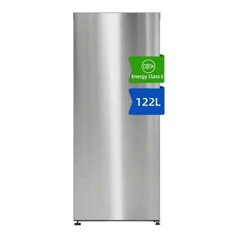 CHiQ 122 L 4-sterren vriezer met omschakelbare koelmodus, no frost & multi-airflow, inverter compressor 39 dB, 12 jaar garantie, RVS JR122WSD [energielabel E]