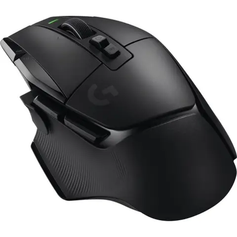 Logitech G 502 x Lightspeed Wireless Gaming-Maus - Optische Maus mit optischen mechanischen Lightforce-Hybrid-Schaltern, Hero 25K-Gaming-Sensor, kompatibel mit PC - macOS/Windows - Schwarz