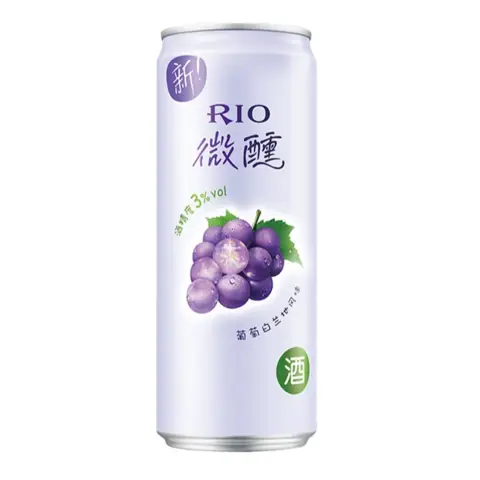 RIO Cocktail (Grape brandy flavour)RIO锐澳鸡尾酒微醺（葡萄白兰地风味）330ml