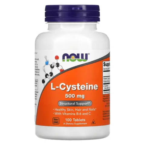NOW Foods L-Cysteine, 500mg - 100 Tablets