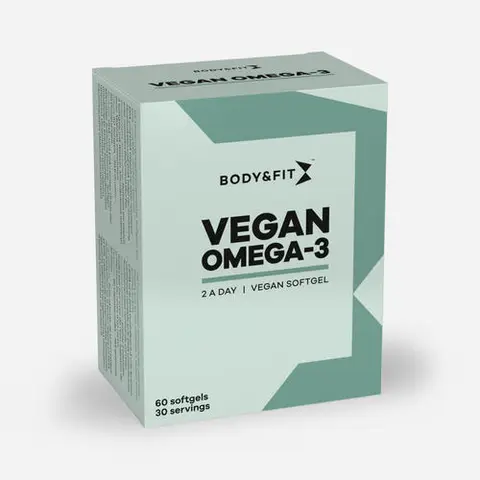 Body&Fit Vegan Omega-3 60 pieces (30 Servings)