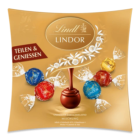 Lindt LINDOR Sharing Box, 250 g