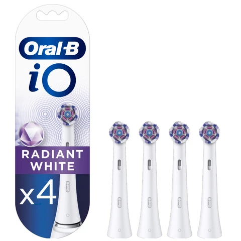 Oral-B iO Radiant White Opzetborstels 4-pack