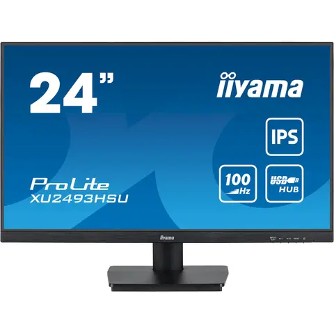 iiyama ProLite XU2493HSU-B7 24" Class Full HD LED Monitor - 16:9 - Matte Black