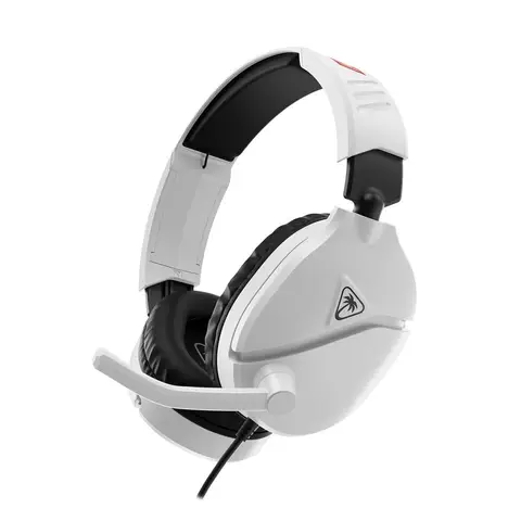 Turtle Beach Recon 70 Casque gaming filaire pour Nintendo Switch 2 - Sous licence officielle - Haut-parleurs 40 mm - Micro relevable - Couches auriculaires isolant le bruit - Camouflage arctique