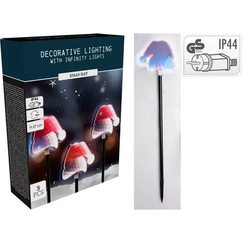 GARDEN STICK SET OF 3PCS HAT