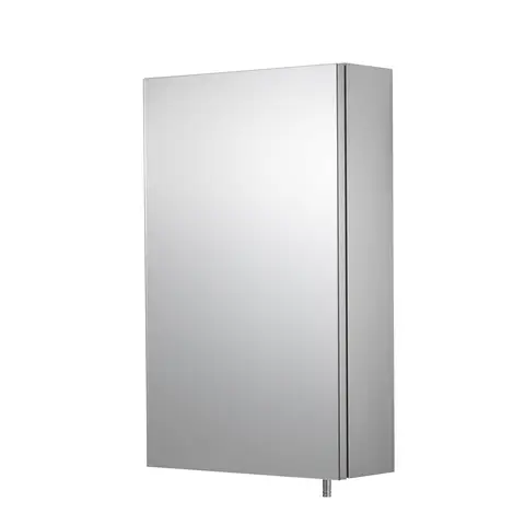  Croydex Cullen Stainless Steel Bathroom Mirror Cabinet 