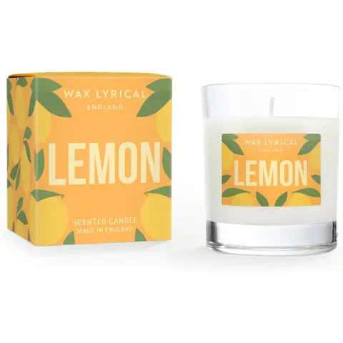 Wax Lyrical Candle Pop Fruits Lemon 586g