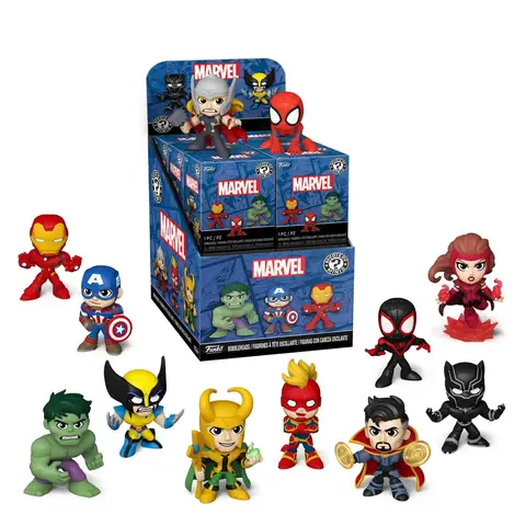 Funko Mystery Minis: Marvel Blind Box Figure Assortment