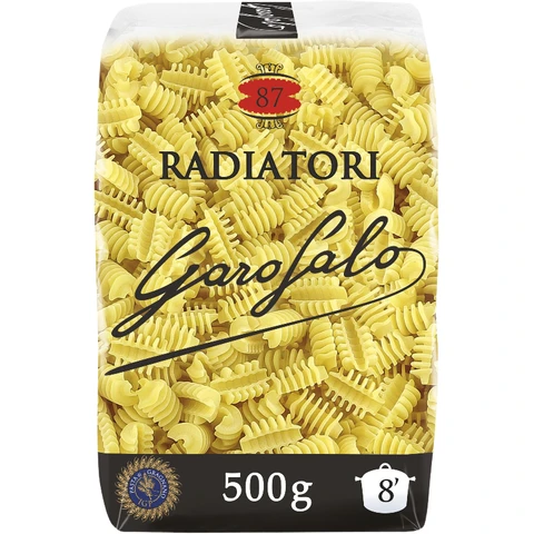 GAROFALO Pâtes radiatori n°87 500g