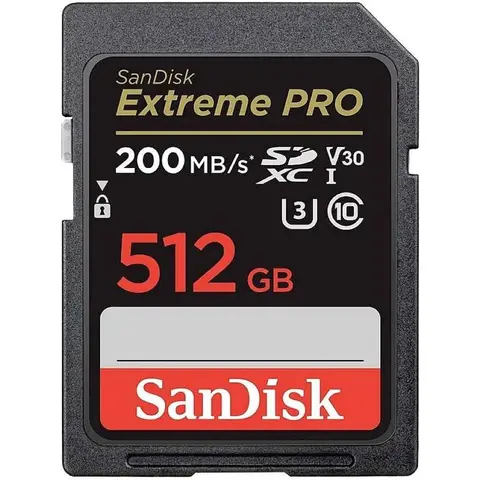 SANDISK Extreme PRO 512GB SDXC Memory Card