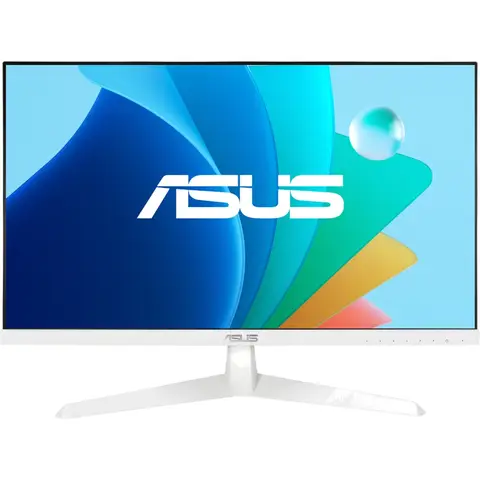 ASUS Eye Care VY249HF-W - 24 Zoll Full HD Monitor - 100 Hz, 1 ms MPRT, AdaptiveSync - IPS Panel, Vesa 100x100, 16:9, 1920x1080, HDMI, Weiß