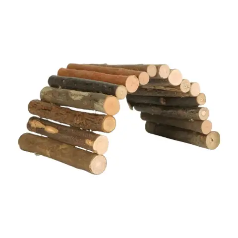 TRIXIE Hamster-Brücke aus Holz 22 x 10 cm