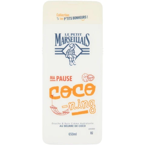 LE PETIT MARSEILLAIS - Gel Douche & Bain Beurre De Coco - 650ml